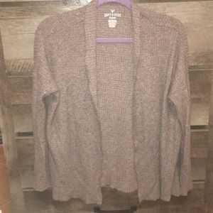 Slouchy Waffle Cardigan